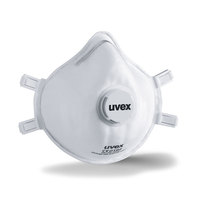 uvex Atemschutzmaske silv-Air c 2312 FFP3 D, Einwegmaske mit Ausatemventil, 15St
