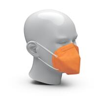 Artikelbild Atemschutzmaske "Colour" FFP2 NR, 10er Set, orange