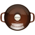 CHASSEUR COCOTTE RONDE 20CM 2L5 CHOCOLAT 1218837