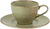 Kaffee-Obertasse Palana; 240ml, 9.3x6.8 cm (ØxH); lindgrün; 6 Stk/Pck