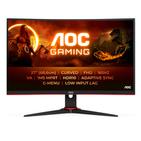 AOC G2 C27G2E/BK monitor komputerowy 68,6 cm (27") 1920 x 1080 px Czarny, Czerwony
