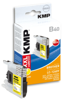 KMP B40 inktcartridge 1 stuk(s) Geel
