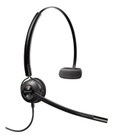 POLY EncorePro HW540 Kopfhörer Kabelgebunden Ohrbügel, Kopfband, Nackenband Büro/Callcenter Schwarz