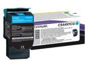 Lexmark C544,C546,X544,X546,X548 Rückgabe-Tonerkassette Cyan 4K