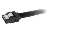Sharkoon 0.45m, 2xSataIII SATA kábel 0,45 M SATA 7-pin Fekete