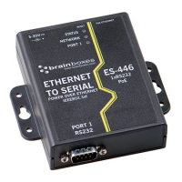 Brainboxes ES-446 adaptador e inyector de PoE Ethernet rápido