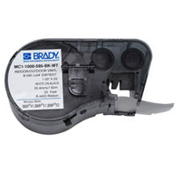 Brady 131606 Negro Etiqueta para impresora autoadhesiva