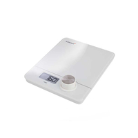Korona Pia Silver, White Countertop Rectangle Electronic kitchen scale