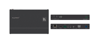 Kramer Electronics KDS-EN6 audio/video extender AV-receiver Zwart
