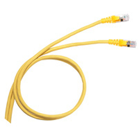 Legrand 051780 Netzwerkkabel Gelb 1 m Cat6a S/FTP (S-STP)