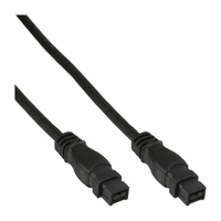 InLine 39905 firewire-kabel 5 m Zwart