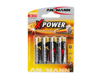 Ansmann Mignon / AA / LR6 x4 Einwegbatterie Alkali