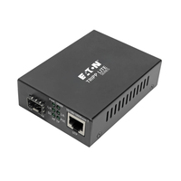 Tripp Lite N785-INT-PSFP konwerter sieciowy 1000 Mbit/s Multifunkcyjny, Pojedynczy Czarny