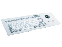 GETT KG14024 Tastatur Industriell USB Deutsch Weiß