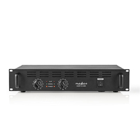 Nedis AAMP16120BK amplificador de audio Rendimiento/fase Negro
