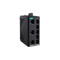 Moxa EDS-G2008-EL-T netwerk-switch Unmanaged Gigabit Ethernet (10/100/1000) Zwart, Groen