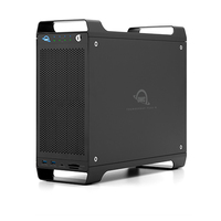OWC ThunderBay Flex 8 HDD/SSD enclosure Black 2.5/3.5"