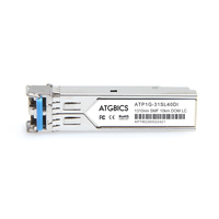 ATGBICS GLC-EX-SMD-RGD Cisco Compatible Transceiver SFP 1000Base-EX (1310nm, DFB, SMF, 40km, DOM, Ind Temp)