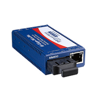 Advantech IMC-370I-MM-PS-A hálózati média konverter 1000 Mbit/s 850 nm Multi-mode Kék