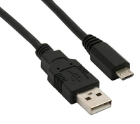 Datalogic 94A051968 USB-kabel 2 m Micro-USB A USB A Zwart
