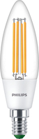 Philips Filamentkaarslamp helder 40W B35 E14