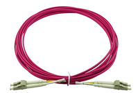 BlueOptics EMC CBL-LC-OM4-3M Glasvezel kabel Magenta