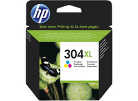 HP 304XL Tri-color Original tintapatron Eredeti Nagy (XL) kapacitású Cián, Magenta, Sárga