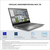 HP ZBook Fury 17.3 G8 Intel® Core™ i7 i7-11800H Mobilna stacja robocza 43,9 cm (17.3") Full HD 16 GB DDR4-SDRAM 512 GB SSD NVIDIA T1200 Wi-Fi 6 (802.11ax) Windows 11 Pro Szary