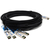 AddOn Networks ADD-QJUSCI-PDAC4M InfiniBand/fibre optic cable 4 m QSFP+ 4xSFP+ Black