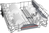 Bosch Serie 6 SMS6TCI00E Lavastoviglie da libera installazione 60 cm Acciaio Classe A