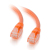 C2G Câble de raccordement réseau Cat5e avec gaine non blindé (UTP) de 0,5 M - Orange