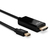 Lindy 36926 adaptador de cable de vídeo 1 m HDMI tipo A (Estándar) Mini DisplayPort Negro