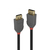 Lindy 36480 DisplayPort-Kabel 0,5 m Schwarz
