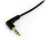 StarTech.com MU1MMSRA audio kábel 0,3 M 3.5mm Fekete