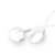DUDAO Sluchawki douszne sluchawki mini jack X10S Słuchawki Przewodowa Douszny Połączenia/Muzyka/Sport/Codzienność Biały