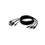 Belkin F1DN1CCBL-DH6t Tastatur/Video/Maus (KVM)-Kabel Schwarz 1,8 m