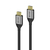 ALOGIC ULHD02-SGR kabel HDMI 2 m HDMI Typu A (Standard) Czarny, Szary