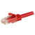 StarTech.com 1.5m CAT6 Ethernet Cable - Red CAT 6 Gigabit Ethernet Wire -650MHz 100W PoE RJ45 UTP Network/Patch Cord Snagless w/Strain Relief Fluke Tested/Wiring is UL Certified...