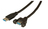 Microconnect USB3.0AAF1PANEL USB Kabel 1 m USB 3.2 Gen 1 (3.1 Gen 1) USB A Schwarz