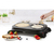 Domo DO8715P crepe maker 2 crêpe(s) 1000 W Zwart