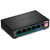 Trendnet TPE-TG51G switch di rete Gigabit Ethernet (10/100/1000) Supporto Power over Ethernet (PoE) Nero