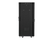 Lanberg free standing rack 19inch cabinet 27U 600x600 glass door LCD flat pack black Szabadonálló állvány