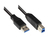 EXSYS EX-K1504 USB-kabel 1,8 m USB 3.2 Gen 1 (3.1 Gen 1) USB A USB B Zwart