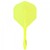 Winmau Fusion Dart Flight und Shaft, Standard, neon gelb, short, 22mm