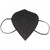 20 Stück FFP2 Maske Schwarz 5-Lagig, zertifiziert nach DIN EN149:2001+A1:2009, partikelfiltrierende Halbmaske, FFP2 Schutzmaske