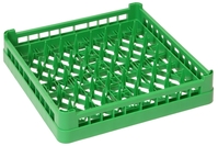 Geschirrspülkorb TELLER grobmaschig, aus grünem Polypropylen, DIN 66075-F,