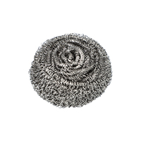Spiraltopfreiniger, Edelstahl rund Ø 8,5 cm · 4,5 cm silber , kratzend von Sito