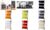 PAPERFLOW Caisson mobile "easyBox", 4 tiroirs, blanc/orange (74600325)