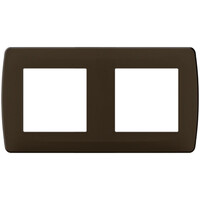 Plaque 'chocolat' 2 postes (61994)
