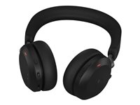 Jabra Evolve2 75 MS Stereo Headset ANC Black (Bluetooth,USB-A) incl. Charger